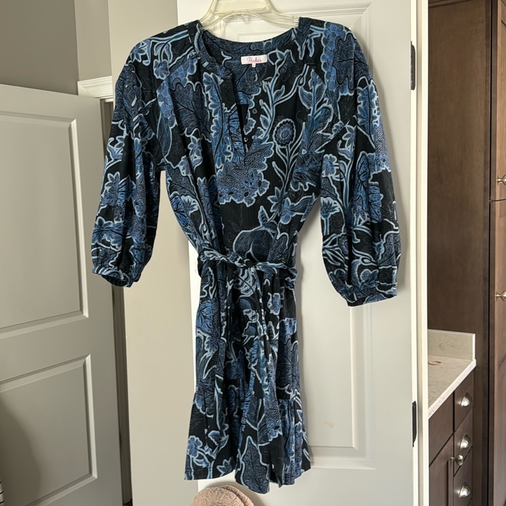 Blue Parker dress
